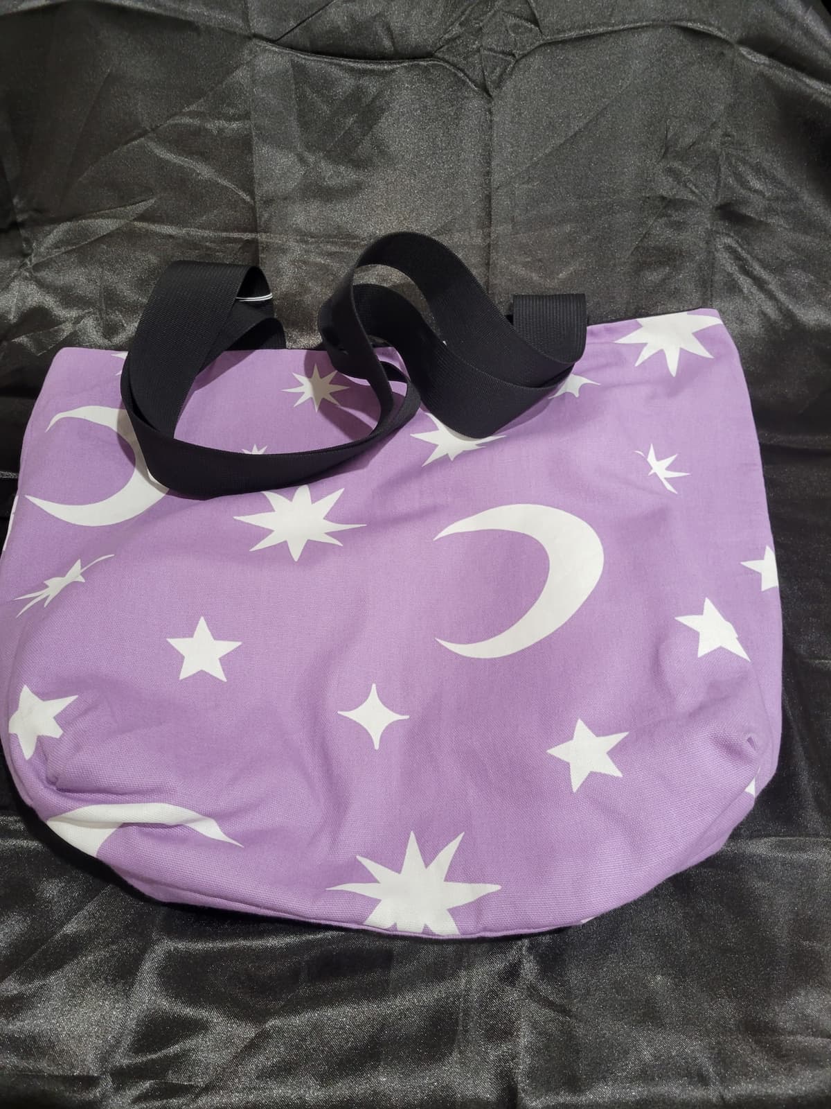 Moon Canvas Tote