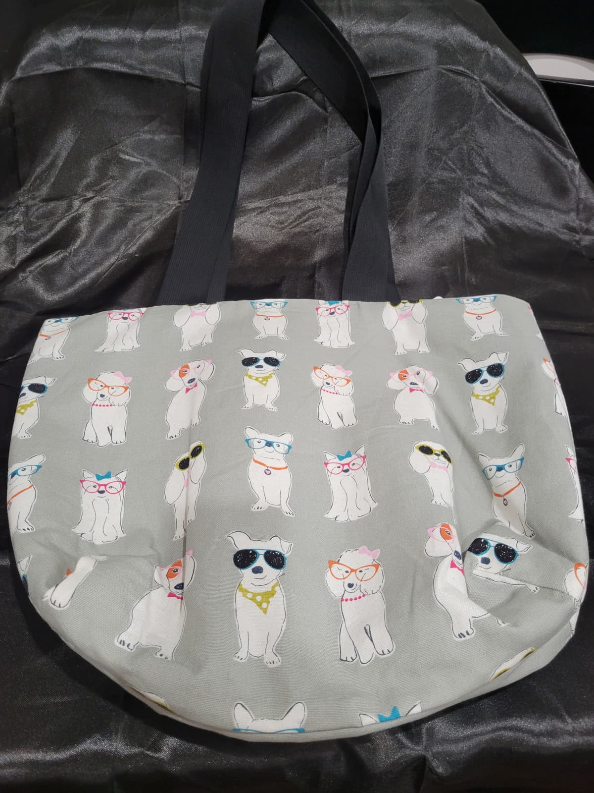 Dog Canvas Tote
