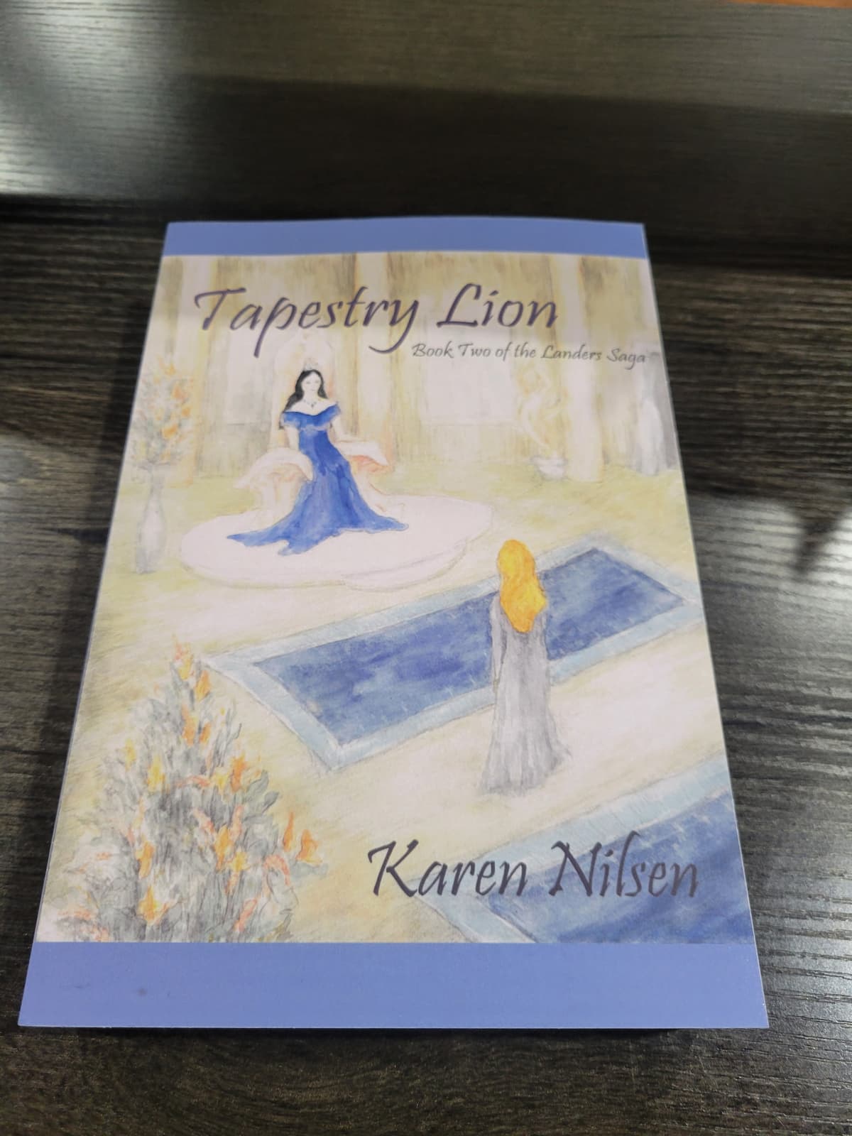 Tapestry Lion