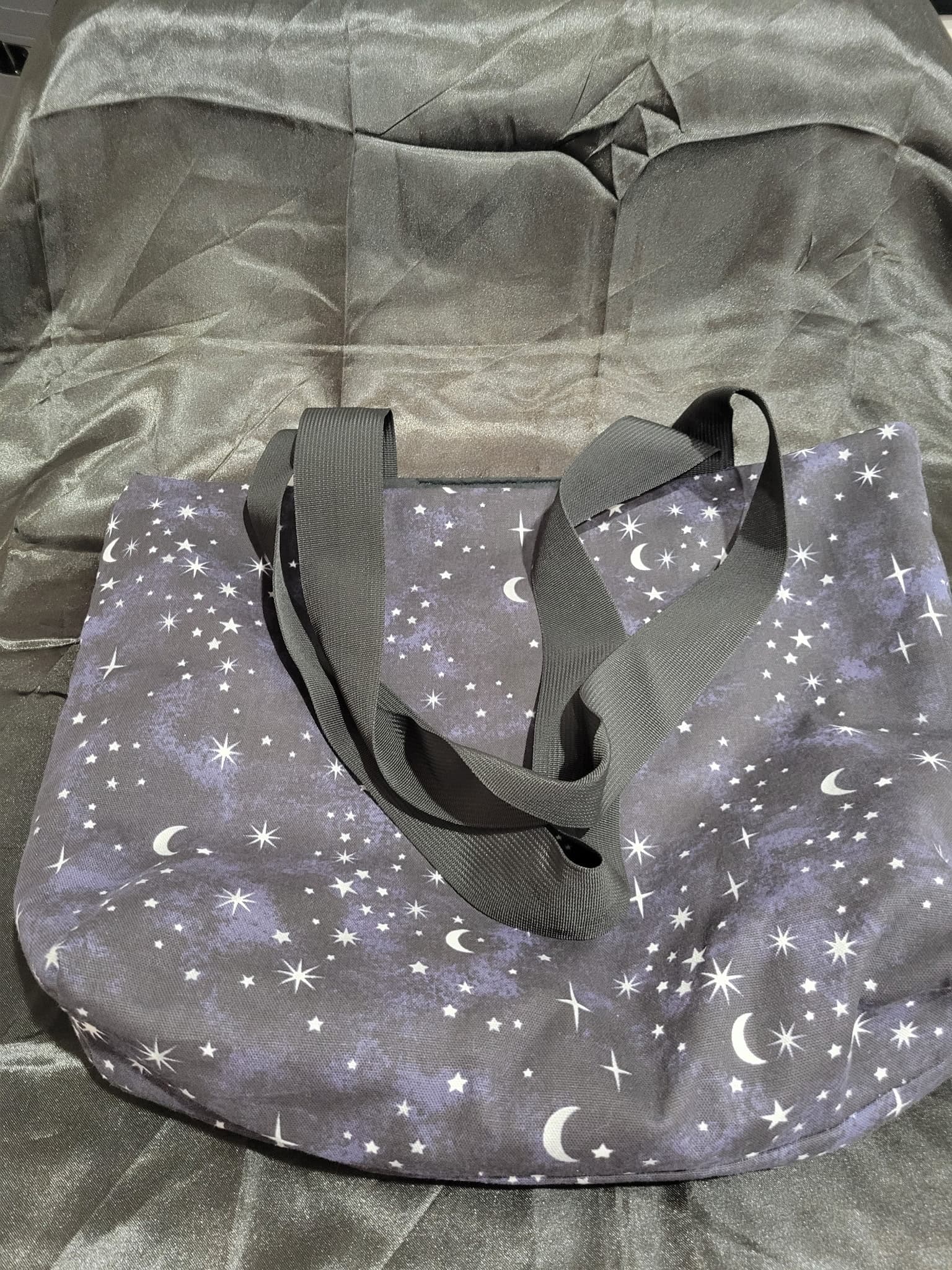 Stars Canvas Tote