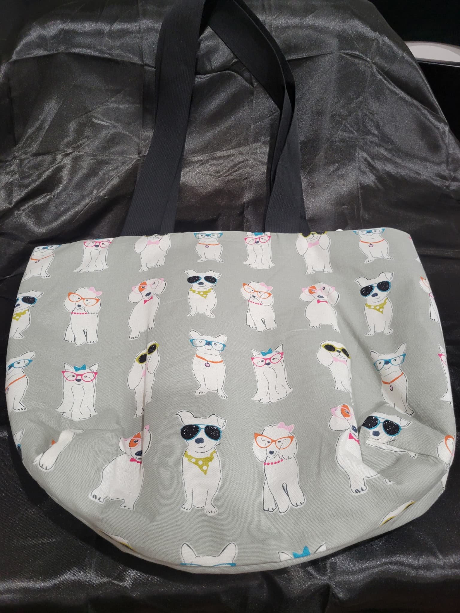 Dog Canvas Tote