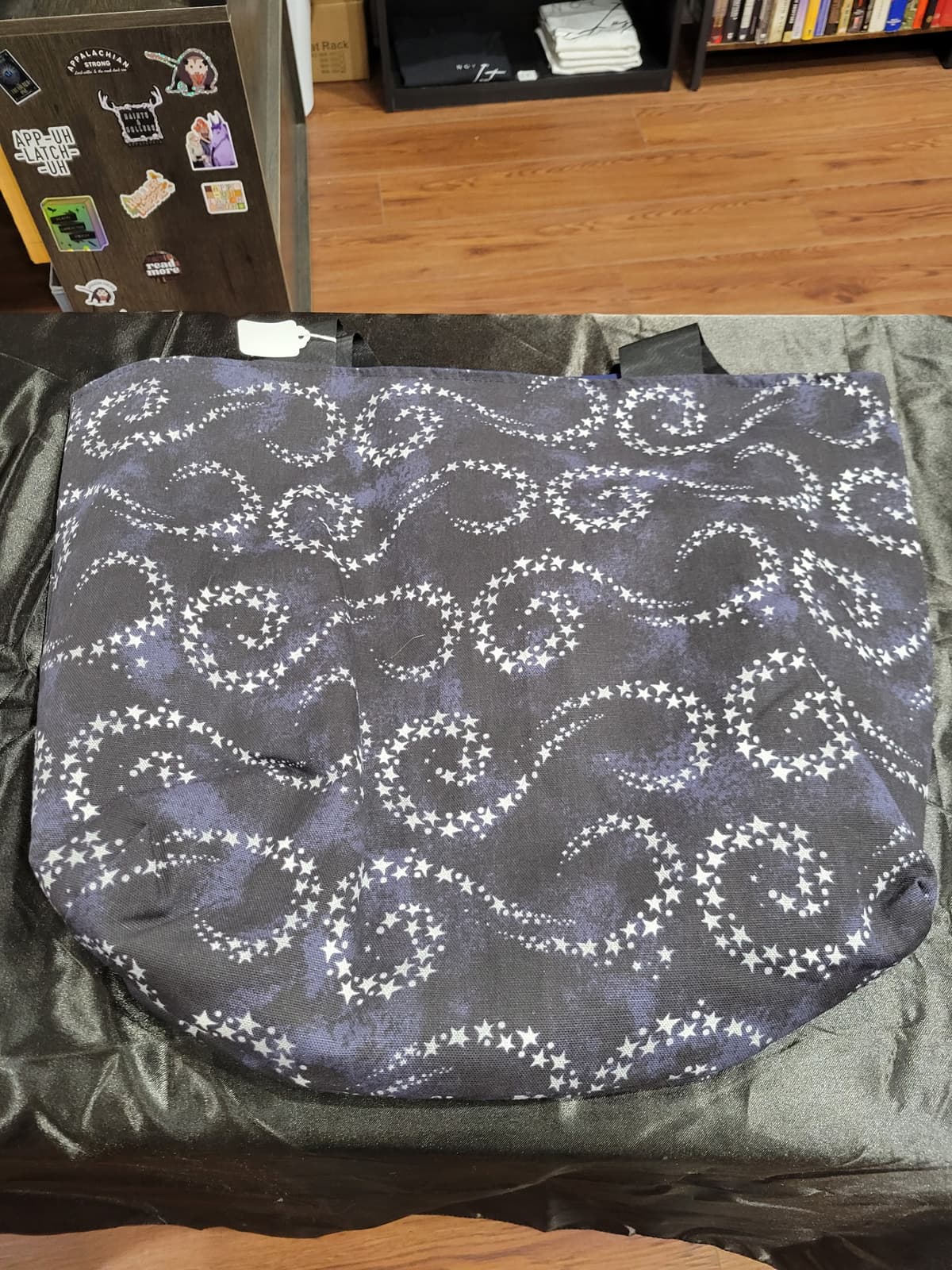 Starry Canvas Tote